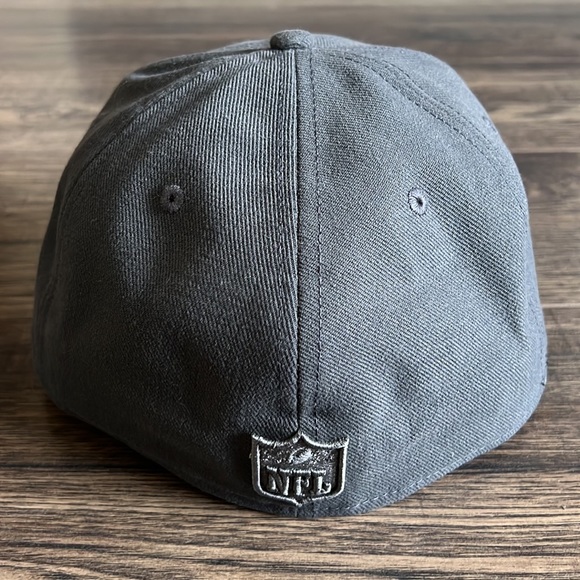 New Era Graphite New York Giants Fitted Hat NFL - Picture 7 of 11
